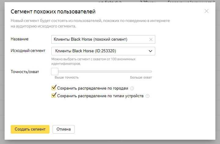 Яндекс.Аудитории: инструкция по применению